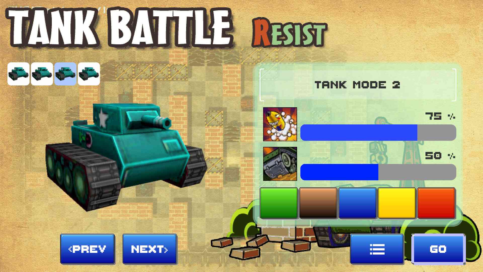 Tank Battle Resist screenshot