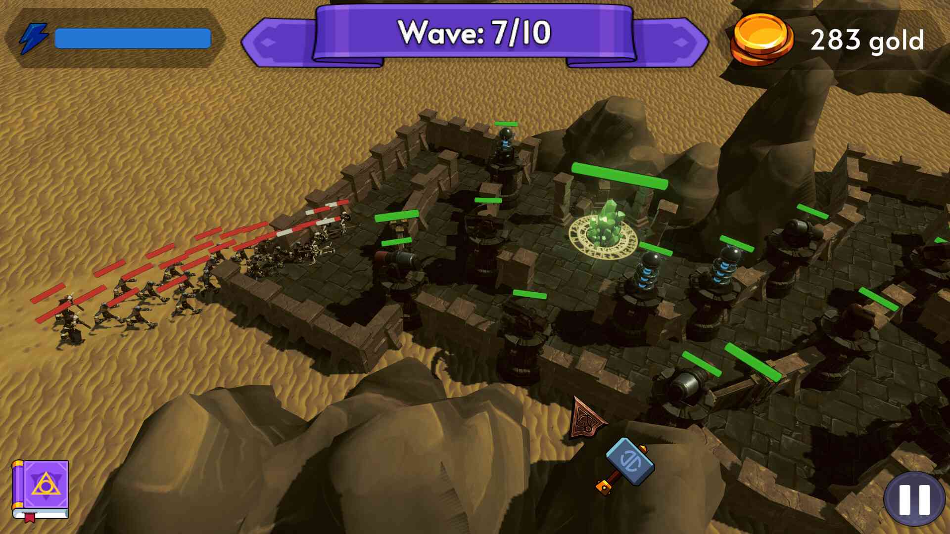 Defence of the Arcane Realms screenshot