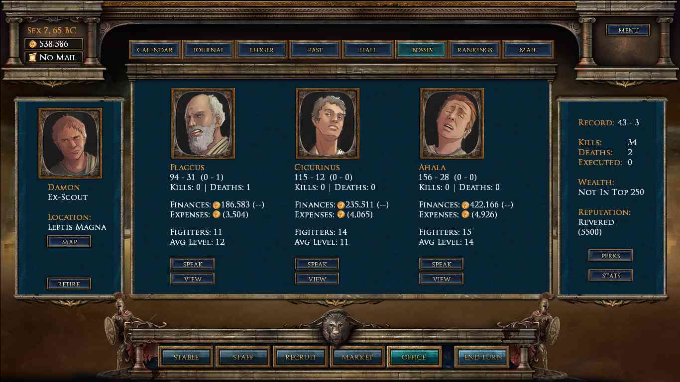 Age of Gladiators screenshot