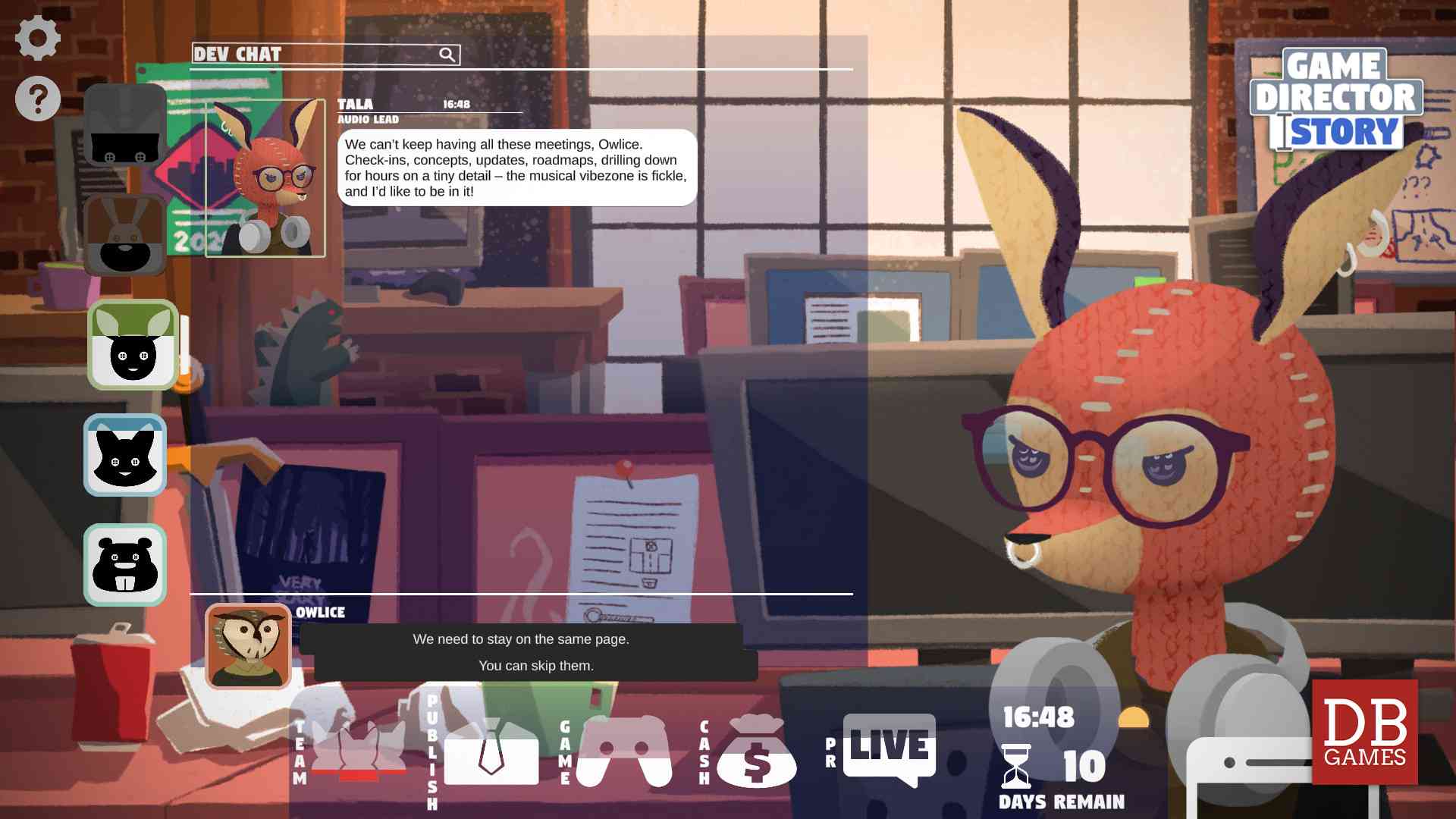 Game Director Story screenshot