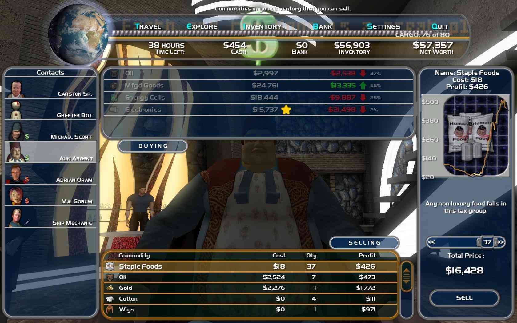 Space Trader: Merchant Marine screenshot