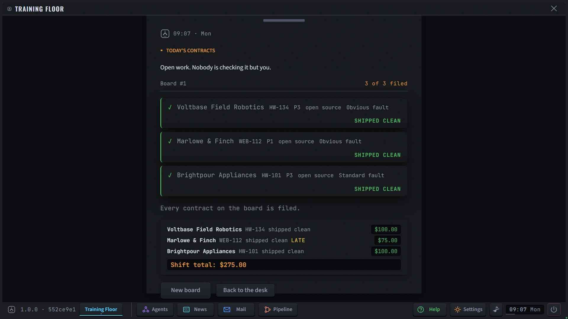 Agents! Please? screenshot