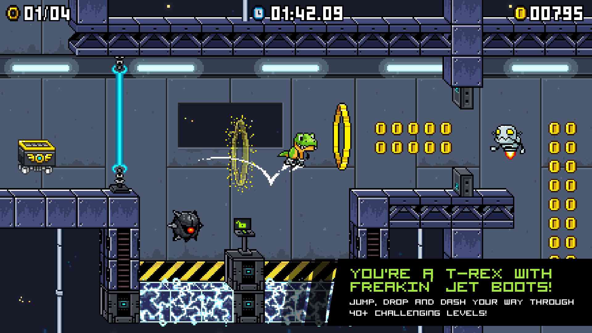 JumpJet Rex screenshot
