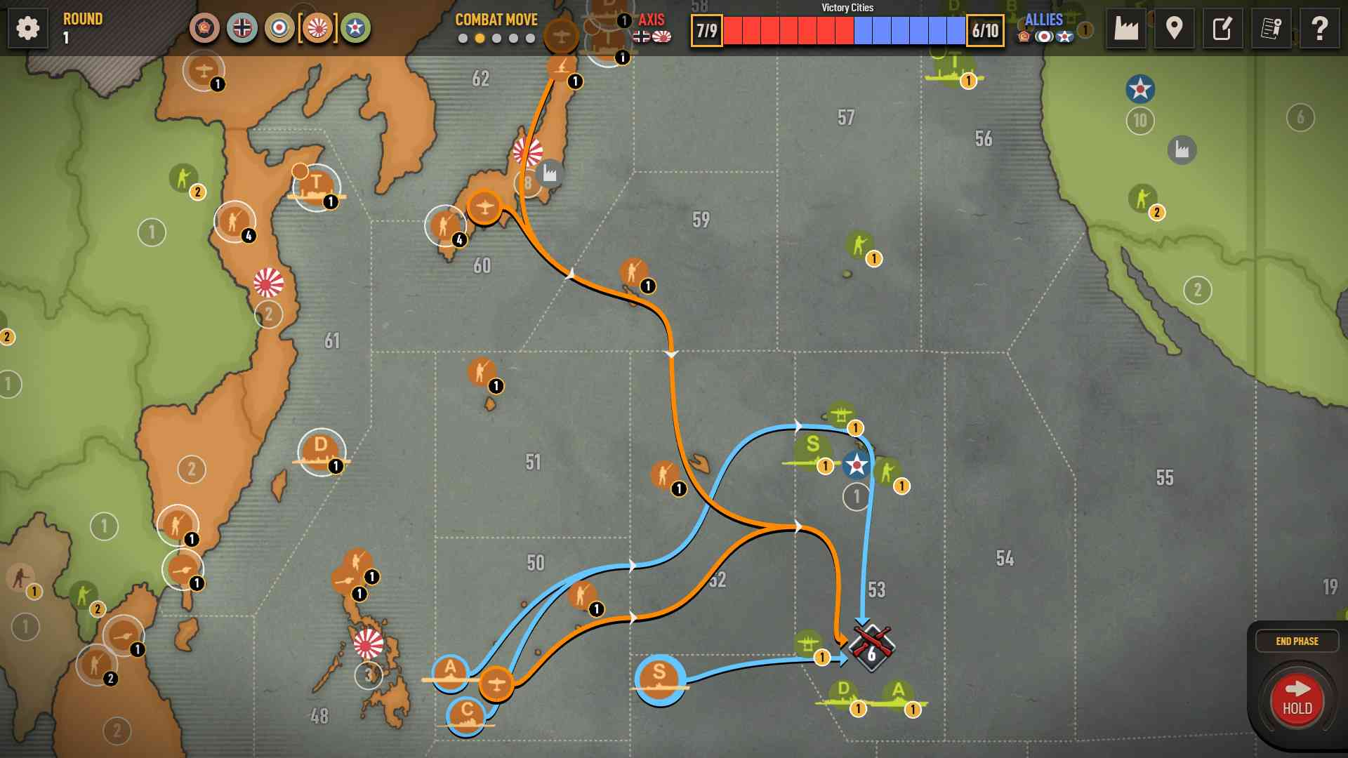 Axis & Allies 1942 Online screenshot
