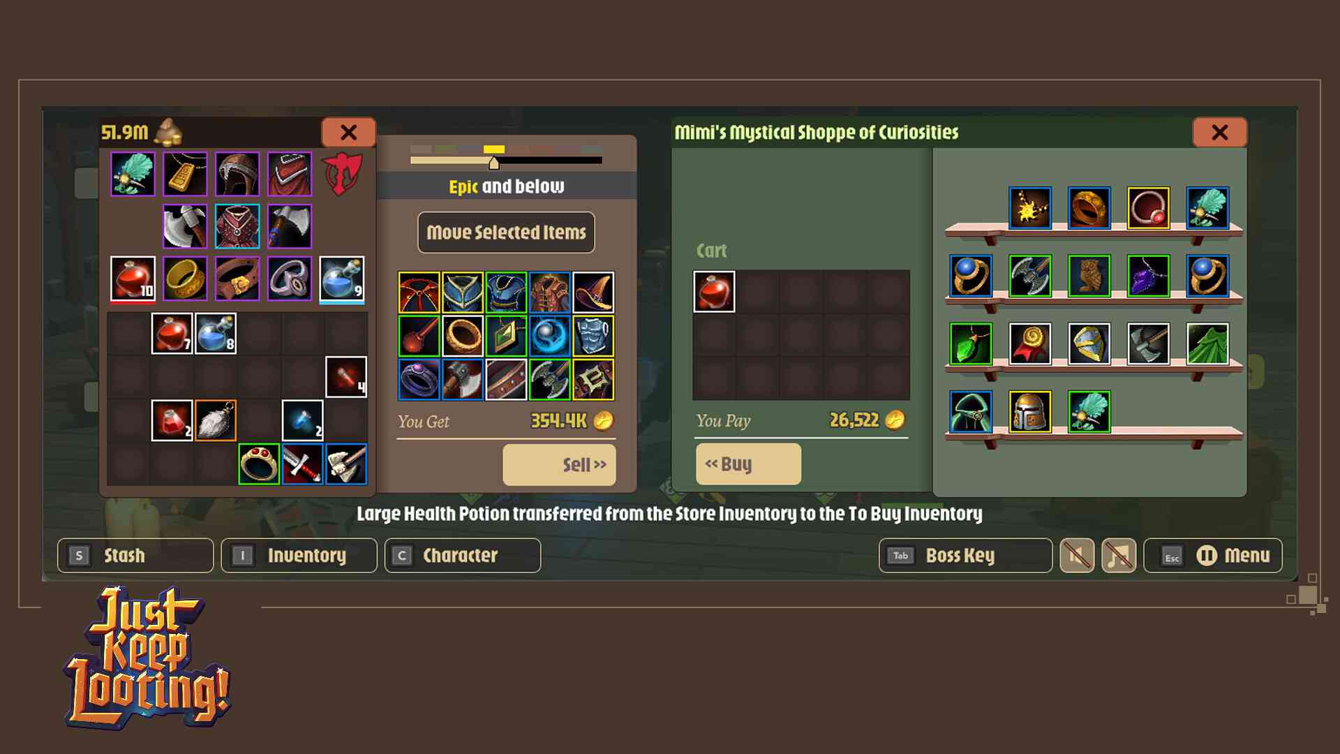 Just Keep Looting screenshot