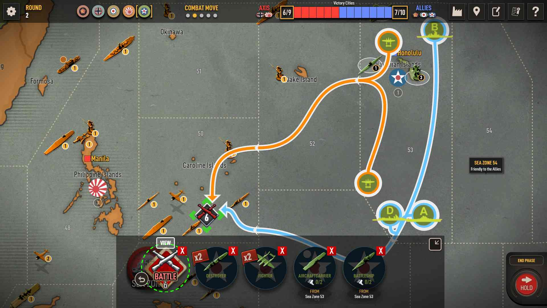 Axis & Allies 1942 Online screenshot