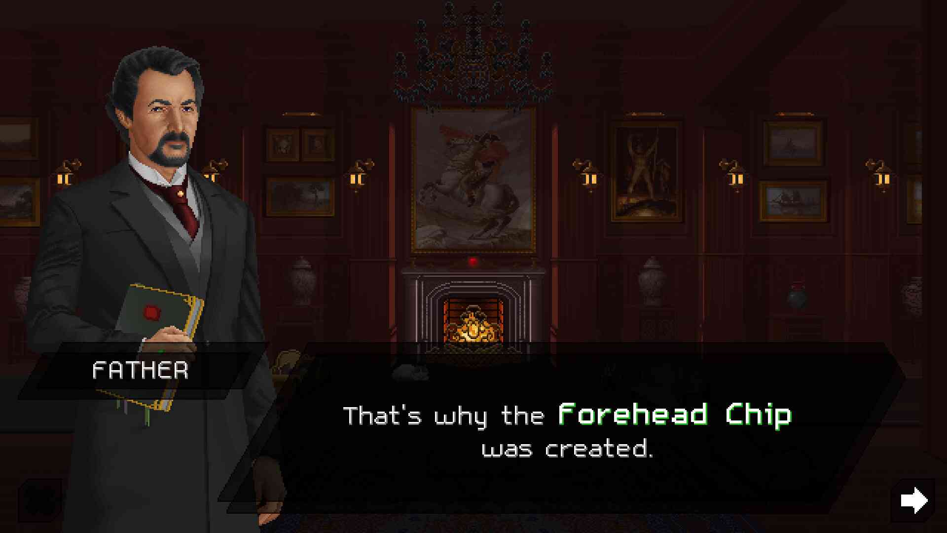 Forehead Chip screenshot