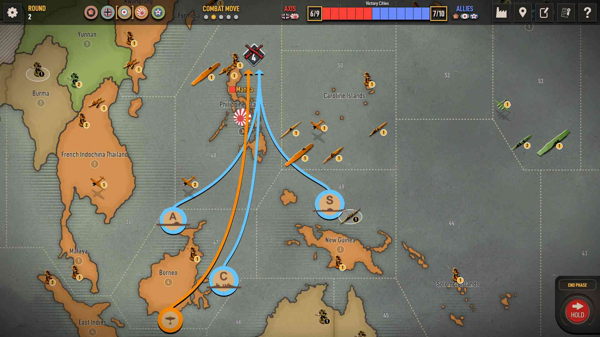 Axis & Allies 1942 Online screenshot