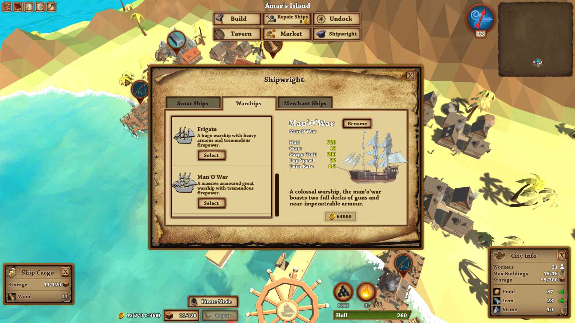 Pirates of the Polygon Sea screenshot