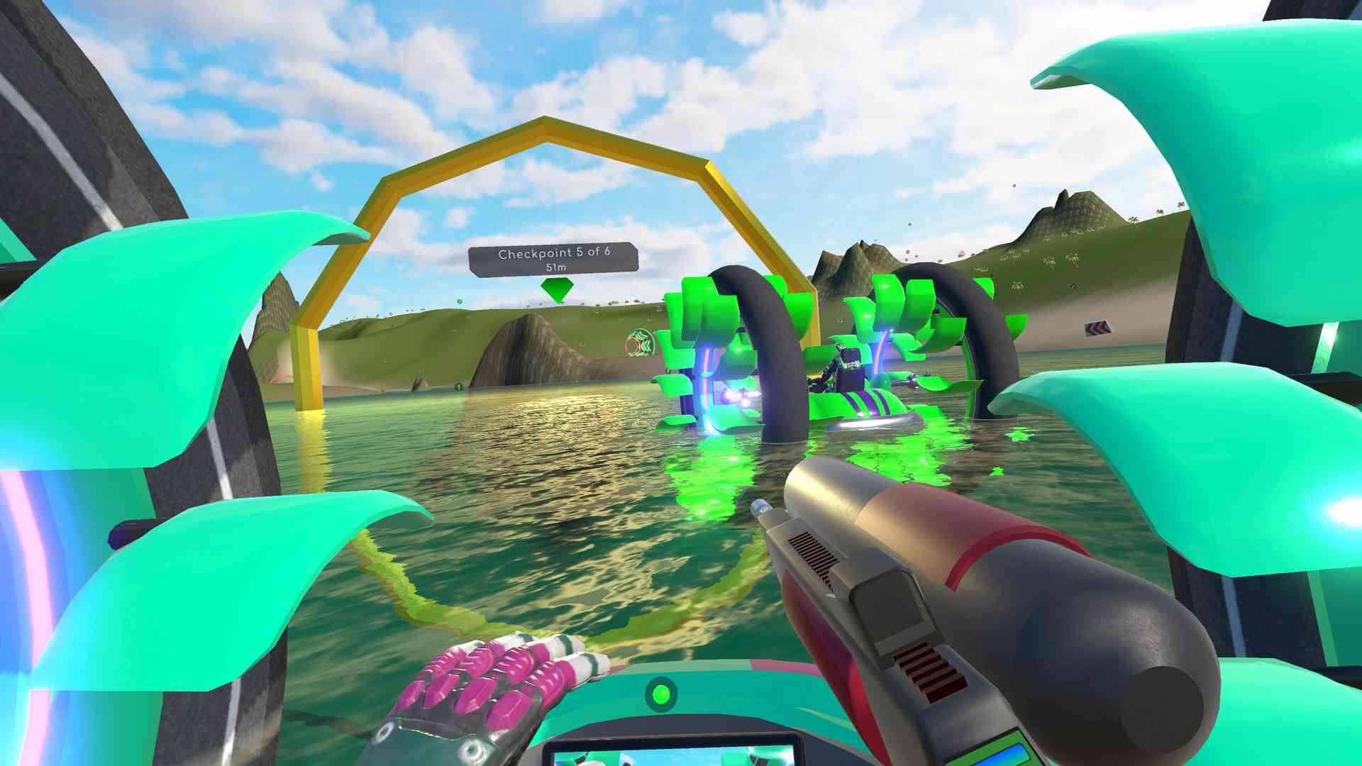 Hyperwheel Overdrive screenshot