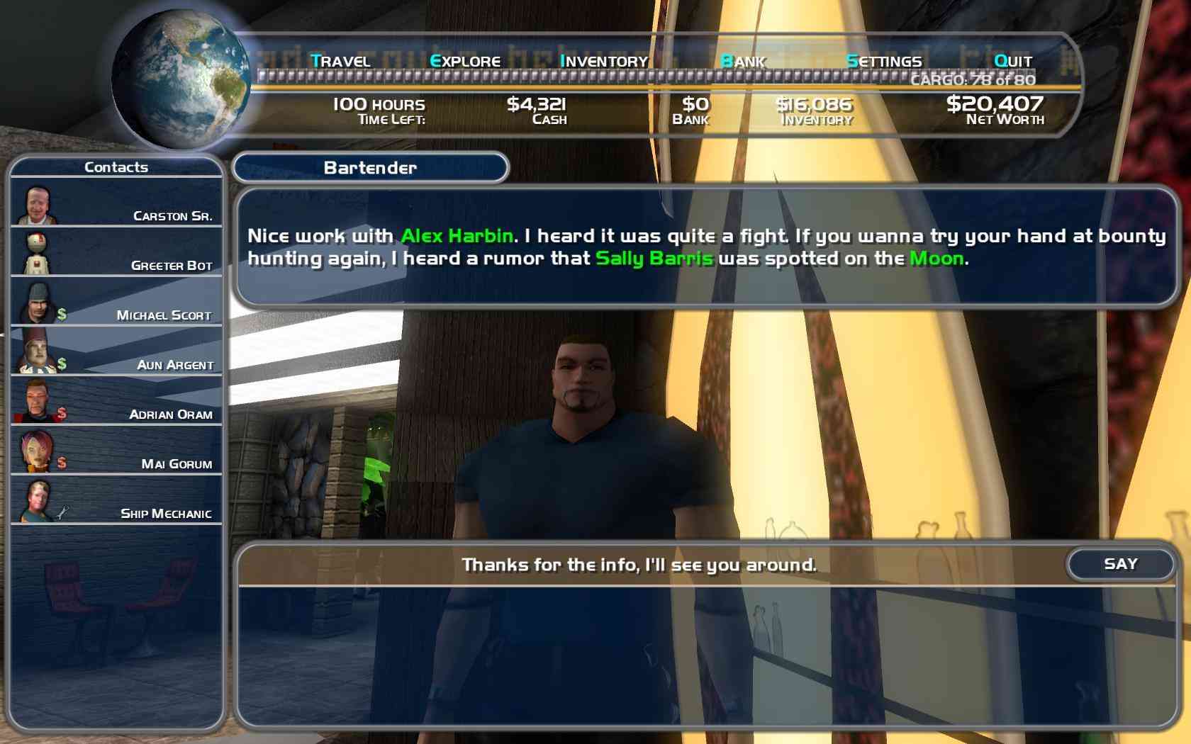 Space Trader: Merchant Marine screenshot