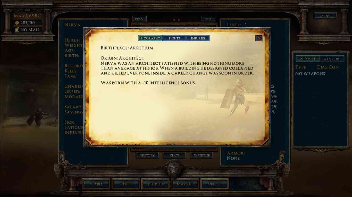 Age of Gladiators screenshot