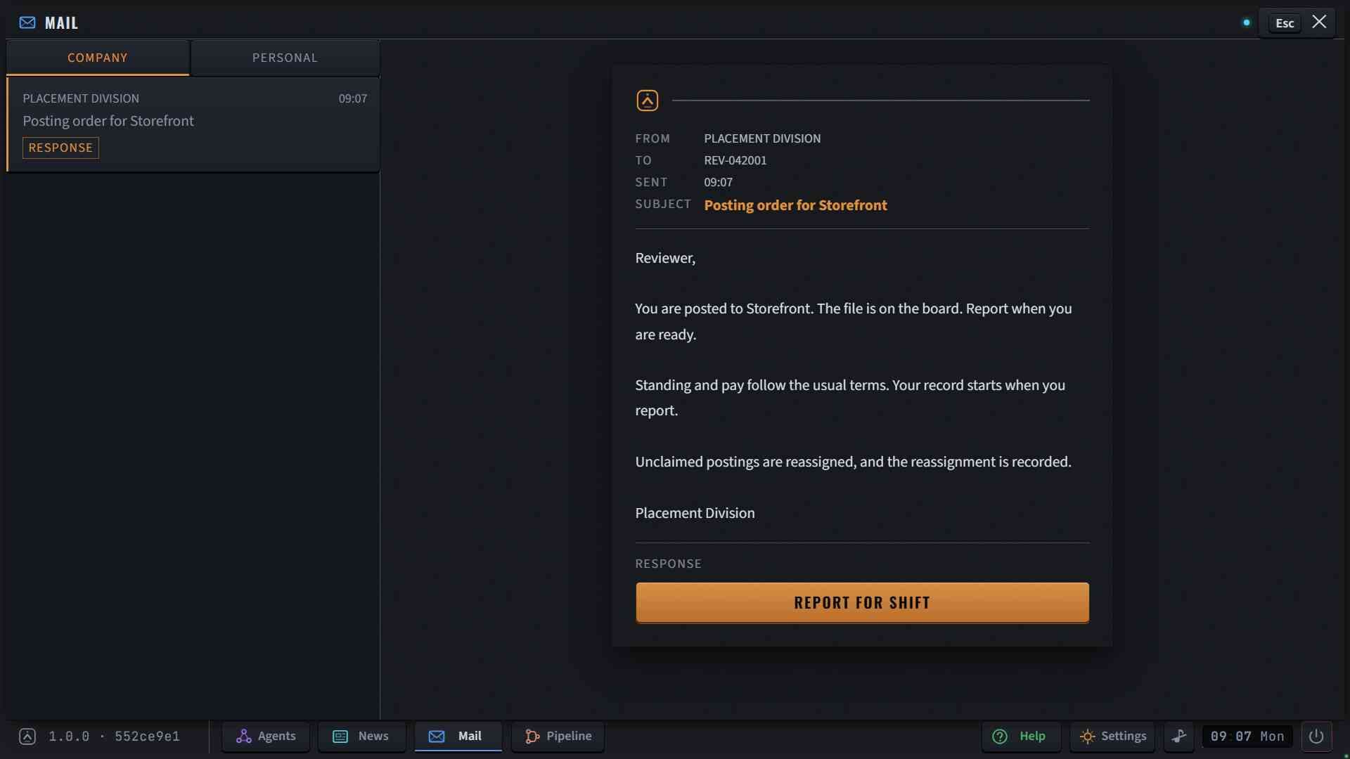 Agents! Please? screenshot