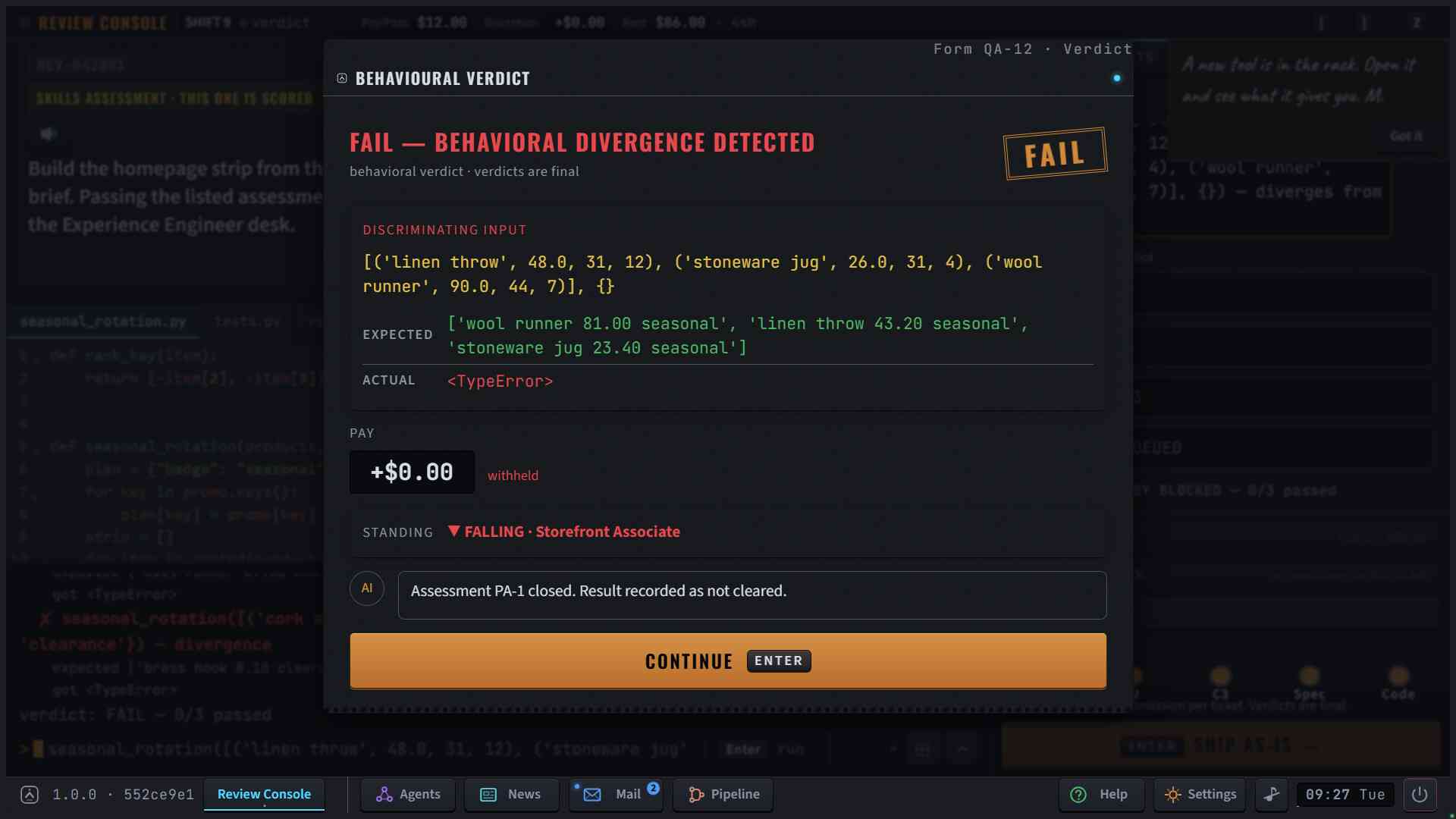 Agents! Please? screenshot