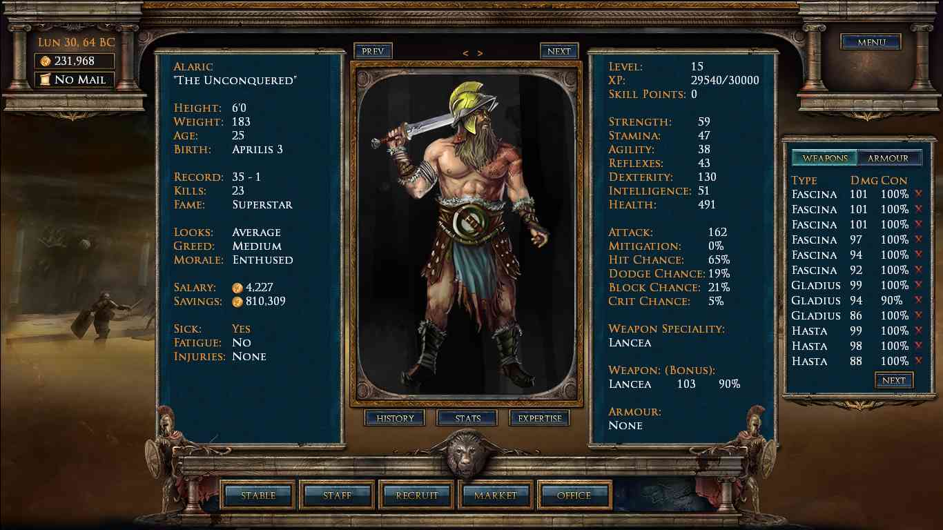 Age of Gladiators screenshot
