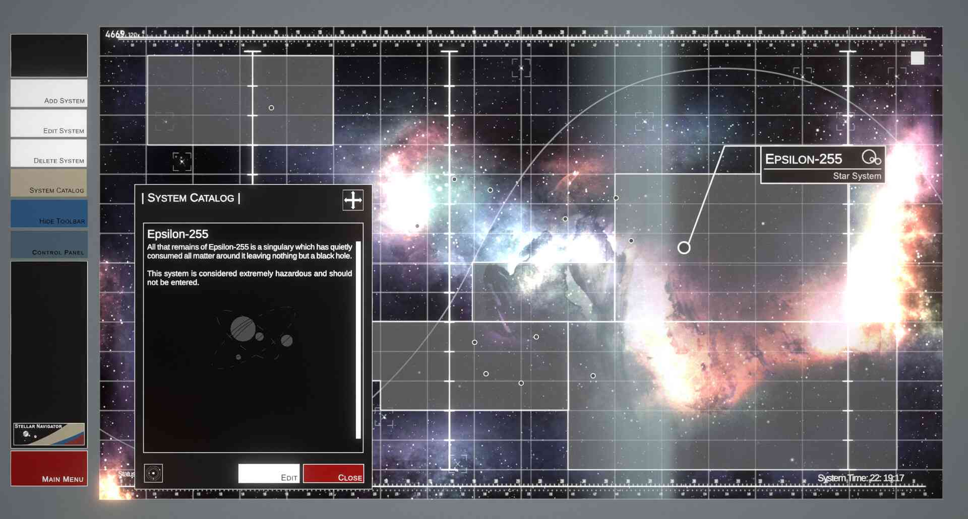 Stellar Navigator screenshot