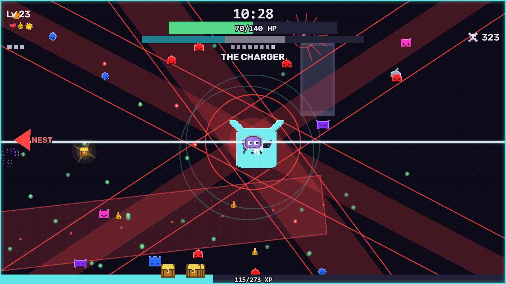 Swarmdle screenshot