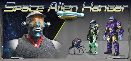 Space Alien Hangar artwork