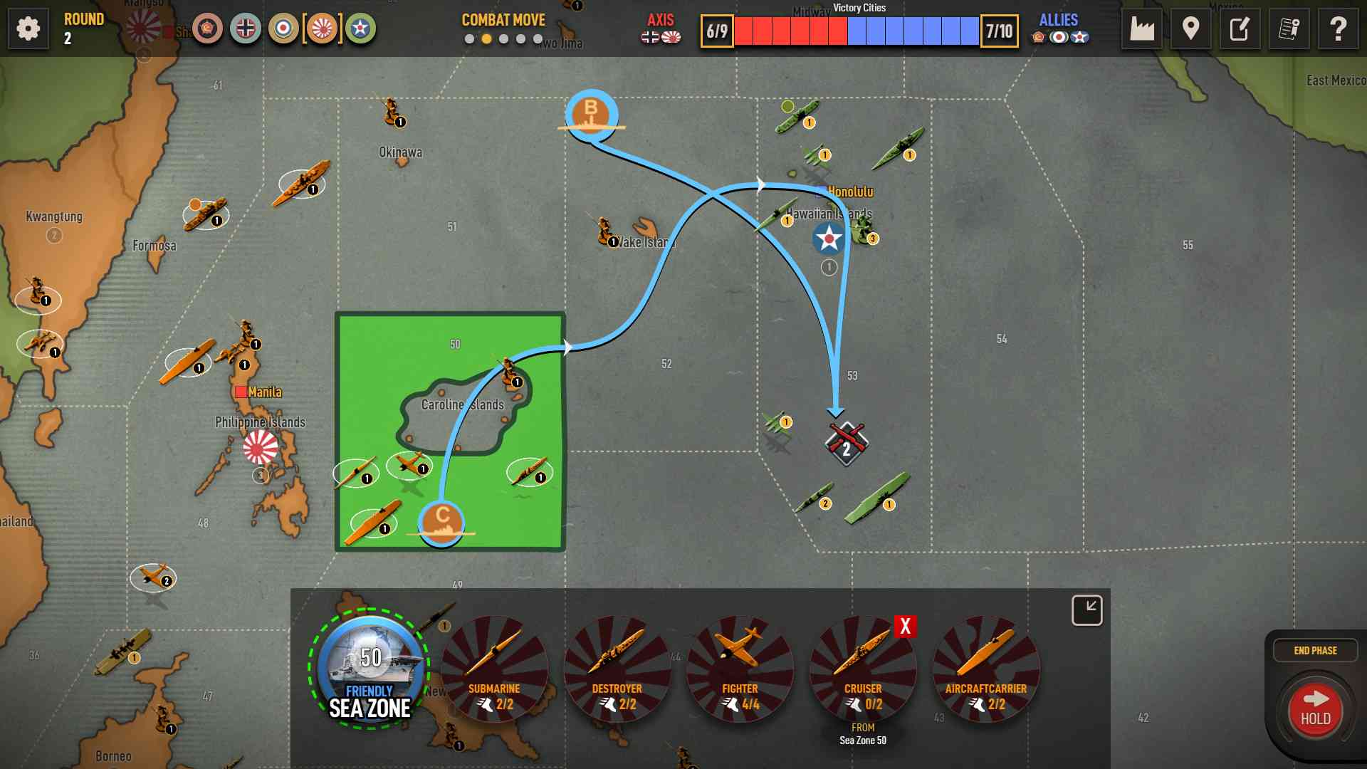 Axis & Allies 1942 Online screenshot