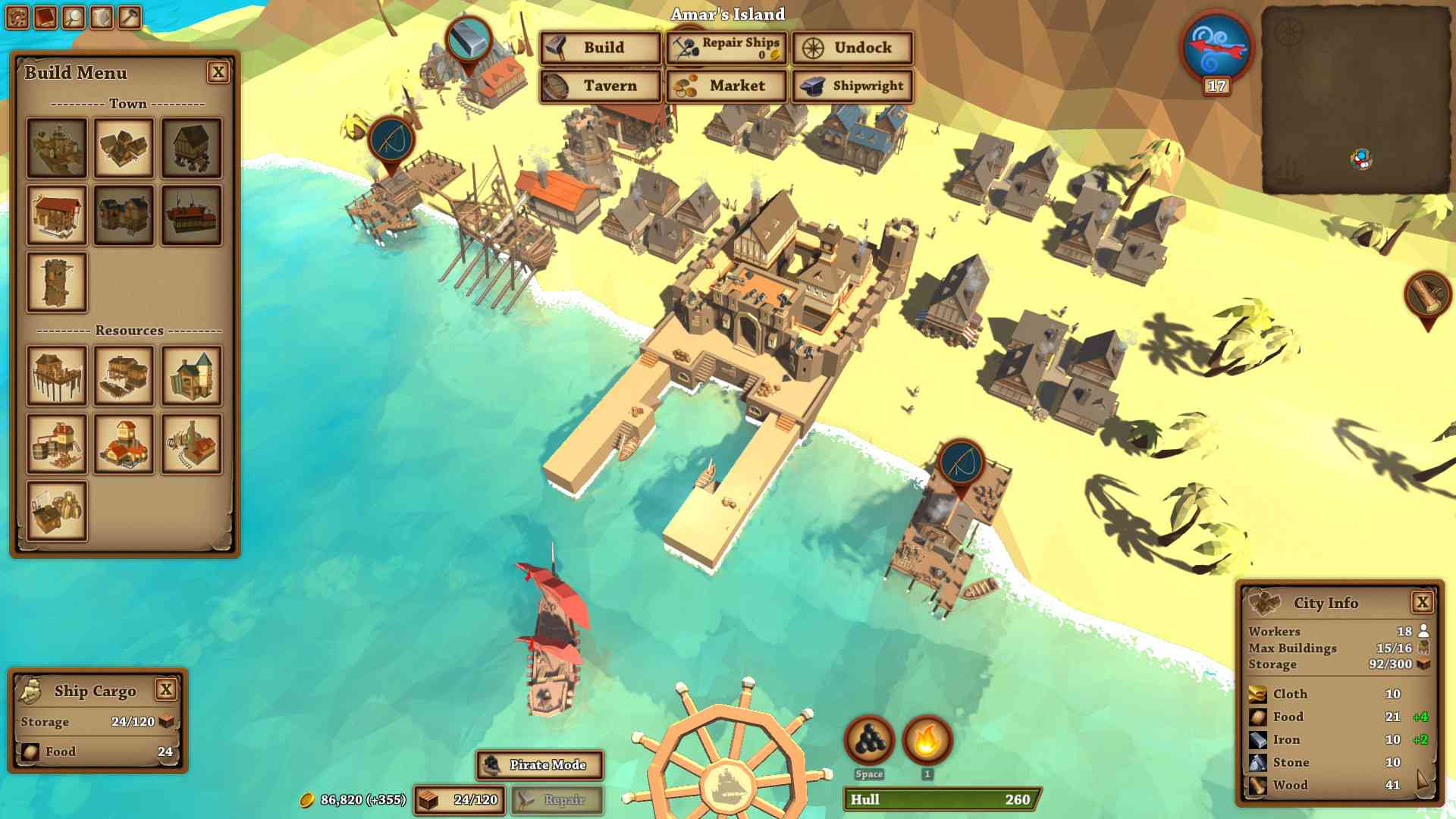 Pirates of the Polygon Sea screenshot