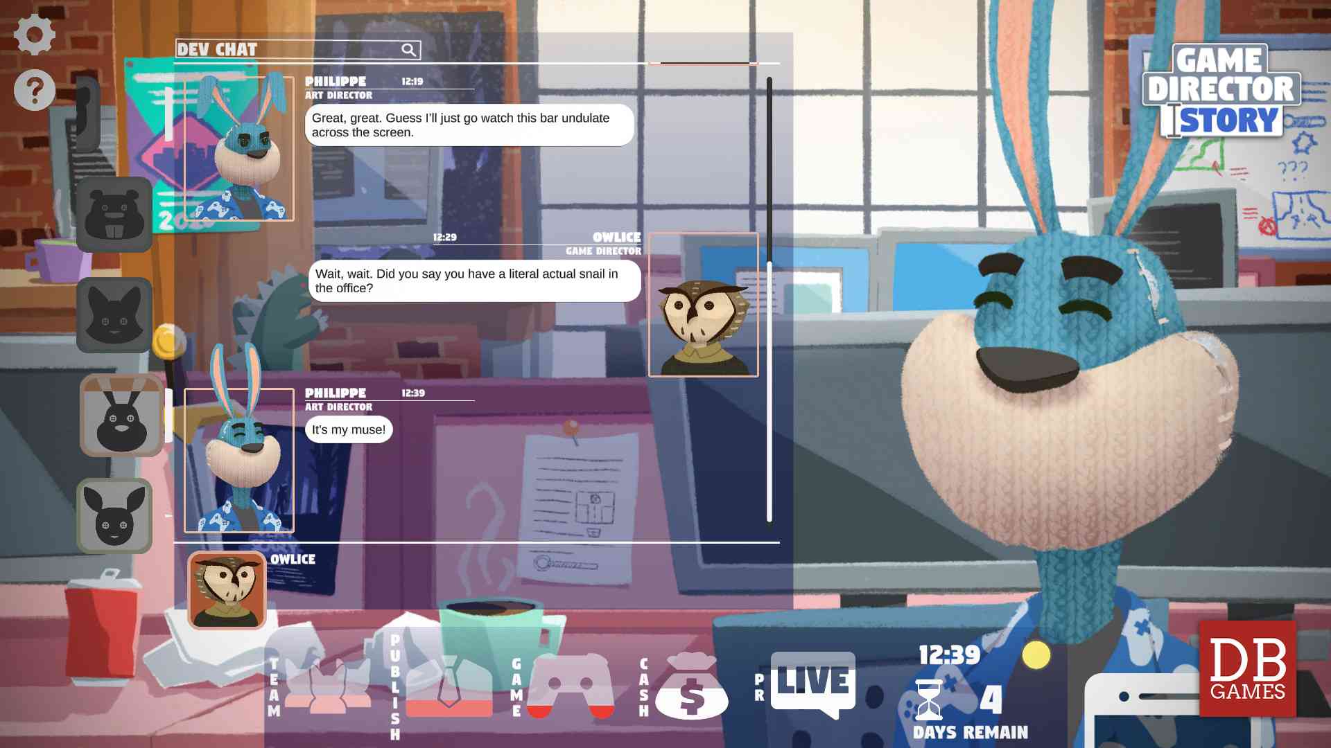 Game Director Story screenshot