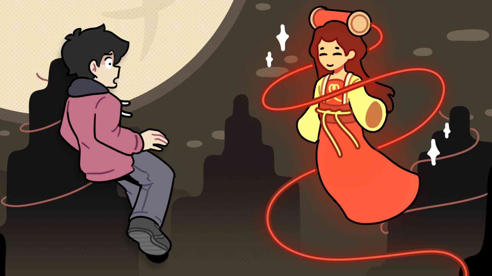 Warp Speed and Witchcraft: Disastrous Dating Sim screenshot